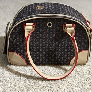 Luxury Portable Pet Carrier Case Puppy Cat Dog Travel Tote Bag Handbag